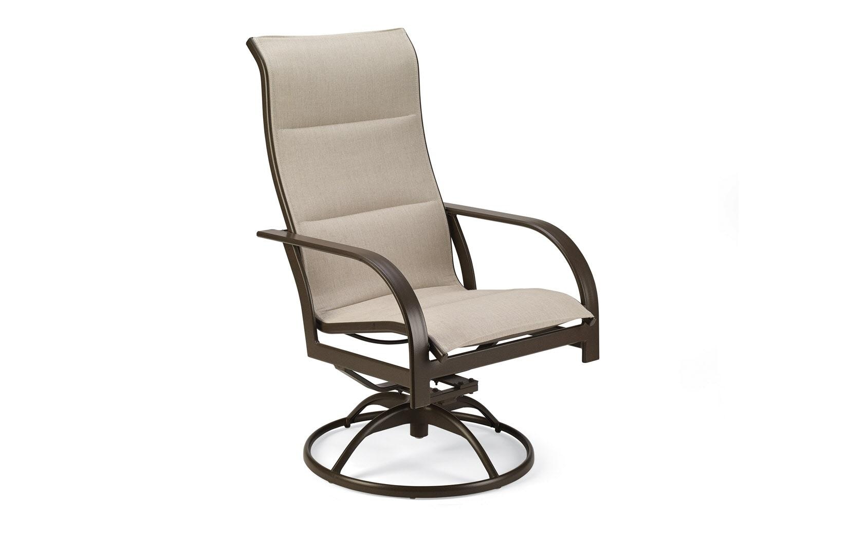 WINSTON Outdoor Furniture Padded Sling Ultra High Back Swivel Tilt